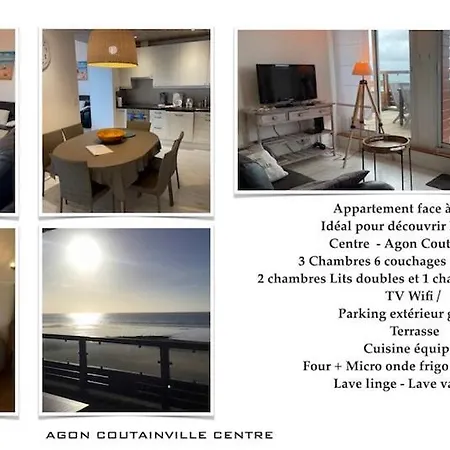 Les Iles Vue Sur Mer Agon-Coutainville Exterior photo